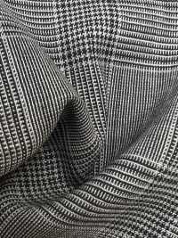 2MK4465 26SS Miyuki Textile MIYUKI ESSENTIALS ACTIVA Carreaux Gris Moyen Filatures De Laine Miyuki Sous-photo