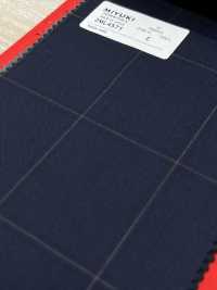 2ML4571 26SS Miyuki Textile MIYUKI Essentials TROPICS à Carreaux Marine Filatures De Laine Miyuki Sous-photo