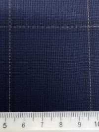 2ML4571 26SS Miyuki Textile MIYUKI Essentials TROPICS à Carreaux Marine Filatures De Laine Miyuki Sous-photo