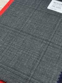 2ML4582 26SS Miyuki Textile MIYUKI Essentials TROPICS Carreaux Gris Moyen Filatures De Laine Miyuki Sous-photo