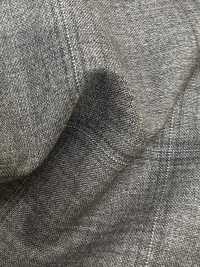 2ML4582 26SS Miyuki Textile MIYUKI Essentials TROPICS Carreaux Gris Moyen Filatures De Laine Miyuki Sous-photo