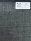 2ML4582 Tissu 26SS Miyuki MIYUKI Essentials TROPICS à carreaux gris moyen