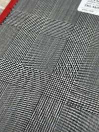 2ML4604 Collection 26SS Miyuki Textile MIYUKI Essentials TROPICS Gris Clair à Carreaux Filatures De Laine Miyuki Sous-photo