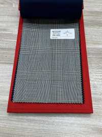 2ML4604 Collection 26SS Miyuki Textile MIYUKI Essentials TROPICS Gris Clair à Carreaux Filatures De Laine Miyuki Sous-photo