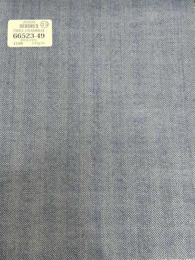 66523-49 26SS HERDREX 【chambray sergé】 Chambray sergé