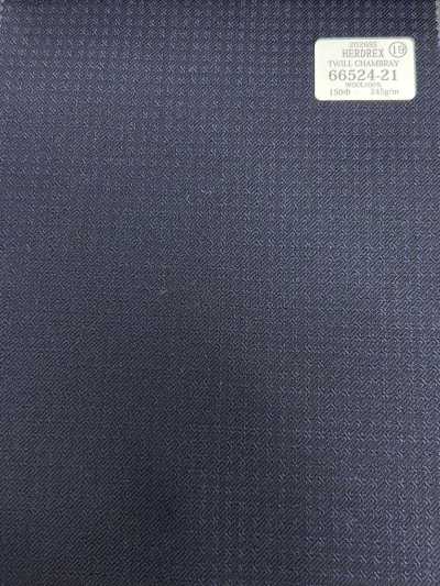 66524-21 26SS HERDREX [CHAMBRAY SERGÉ] Chambray sergé
