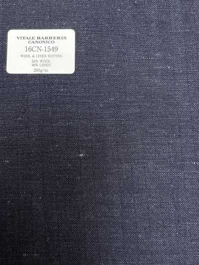 16CN1549 26SS VBC Vitale Barberis Canonico Tissu de tailleur en laine et lin