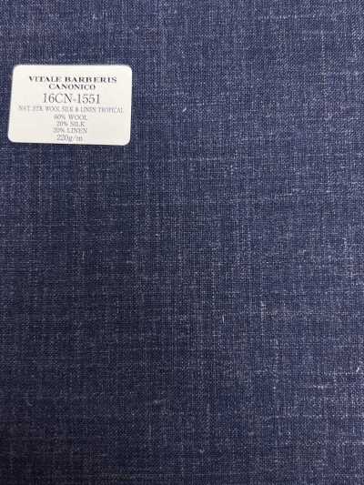 16CN1551 26SS VBC Vitale Barberis Canonico SUPERSONIC STRETCH NATUREL LAINE, SOIE ET LIN TROPICAL