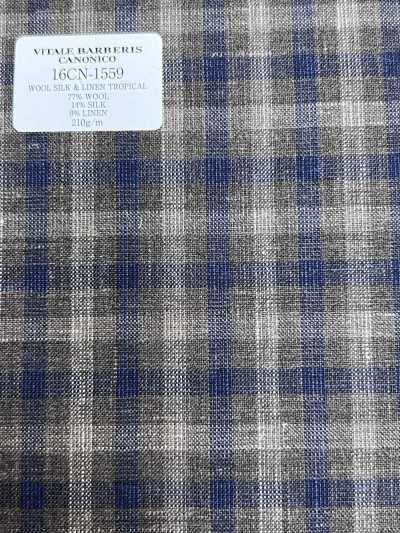 16CN1559 26SS VBC Vitale Barberis Canonico LAINE SOIE & LIN TROPICAL
