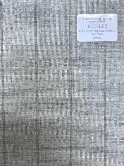 16CN1615 26SS VBC Vitale Barberis Canonico tissus de costume tropicaux en pure laine