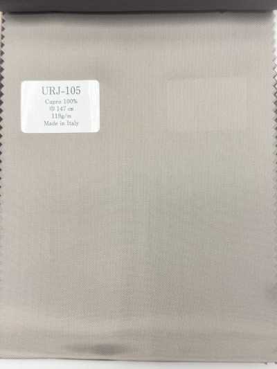 URJ-105 Fabriqué en Italie, doublure imprimée 100 % cupro, beige uni