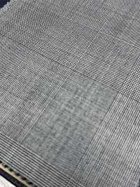 M02053-9 Ligne Exclusive KUNISHIMA1850 [Laine Extrafine 140's] Prince De Galles Noir Et Blanc[Textile] Kunishima Co., Ltd. Sous-photo