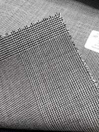 M02053-9 Ligne Exclusive KUNISHIMA1850 [Laine Extrafine 140's] Prince De Galles Noir Et Blanc[Textile] Kunishima Co., Ltd. Sous-photo