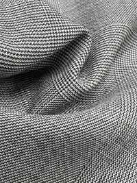 M02053-9 Ligne Exclusive KUNISHIMA1850 [Laine Extrafine 140's] Prince De Galles Noir Et Blanc[Textile] Kunishima Co., Ltd. Sous-photo