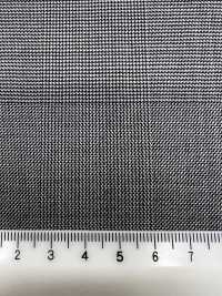 M02053-9 Ligne Exclusive KUNISHIMA1850 [Laine Extrafine 140's] Prince De Galles Noir Et Blanc[Textile] Kunishima Co., Ltd. Sous-photo