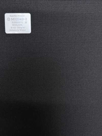M02049-8 KUNISHIMA1850 Ligne exclusive 【laine peignée ultrafine】 Brun uni