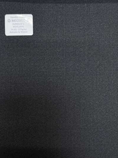 M02050-5 KUNISHIMA1850 Ligne exclusive [Worsted ultrafin] Uni gris charbon
