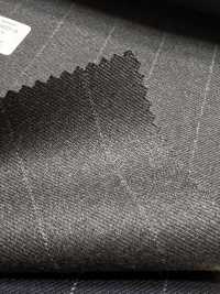 M02060-4 Ligne Exclusive KUNISHIMA1850 【Laine Peignée Extra-fine】Rayures Craie Grises[Textile] Kunishima Co., Ltd. Sous-photo