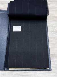 M02060-4 Ligne Exclusive KUNISHIMA1850 【Laine Peignée Extra-fine】Rayures Craie Grises[Textile] Kunishima Co., Ltd. Sous-photo