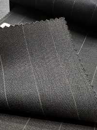 M02062-4 Ligne Exclusive KUNISHIMA1850 【Laine Peignée Extra-fine】Chevrons Bleu Marine[Textile] Kunishima Co., Ltd. Sous-photo