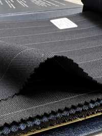 M02062-4 Ligne Exclusive KUNISHIMA1850 【Laine Peignée Extra-fine】Chevrons Bleu Marine[Textile] Kunishima Co., Ltd. Sous-photo