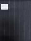 M02062-4 Ligne Exclusive KUNISHIMA1850 【Laine Peignée Extra-fine】Chevrons Bleu Marine