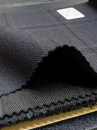 M02063-3 Ligne Exclusive KUNISHIMA1850 【Laine Peignée Extra-fine】Carreaux Bleus[Textile] Kunishima Co., Ltd. Sous-photo