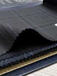 M02063-5 Ligne Exclusive KUNISHIMA1850 【Laine Peignée Extra-fine】Carreaux Gris[Textile] Kunishima Co., Ltd. Sous-photo