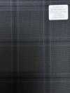 M02063-5 KUNISHIMA1850 Ligne exclusive [peigné extra-fin] à carreaux gris