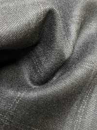 M02066-4 Ligne Exclusive KUNISHIMA1850 【Laine Peignée Extra-fine】Gris Chiné à Carreaux[Textile] Kunishima Co., Ltd. Sous-photo