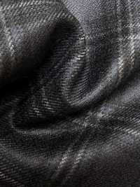 M02045-3 Ligne Exclusive KUNISHIMA1850 【SOMO CACHEMIRE 100%】 Bleu Marine à Carreaux 3D[Textile] Kunishima Co., Ltd. Sous-photo