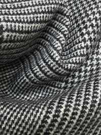 M02046-9 Ligne Exclusive KUNISHIMA1850 【SOMO CASHMERE 100%】 Grands Carreaux Noirs Et Blancs[Textile] Kunishima Co., Ltd. Sous-photo