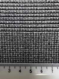 M02046-9 Ligne Exclusive KUNISHIMA1850 【SOMO CASHMERE 100%】 Grands Carreaux Noirs Et Blancs[Textile] Kunishima Co., Ltd. Sous-photo