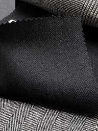 M02047-2 Ligne Exclusive KUNISHIMA1850 【SOMO CACHEMIRE 100%】 Chevrons Marine[Textile] Kunishima Co., Ltd. Sous-photo