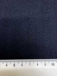 M02047-2 Ligne Exclusive KUNISHIMA1850 【SOMO CACHEMIRE 100%】 Chevrons Marine[Textile] Kunishima Co., Ltd. Sous-photo