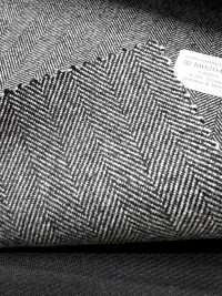 M02047-5 Ligne Exclusive KUNISHIMA1850 【SOMO CACHEMIRE 100%】Gris Chevrons[Textile] Kunishima Co., Ltd. Sous-photo
