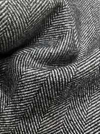 M02047-5 Ligne Exclusive KUNISHIMA1850 【SOMO CACHEMIRE 100%】Gris Chevrons[Textile] Kunishima Co., Ltd. Sous-photo