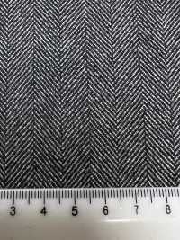 M02047-5 Ligne Exclusive KUNISHIMA1850 【SOMO CACHEMIRE 100%】Gris Chevrons[Textile] Kunishima Co., Ltd. Sous-photo