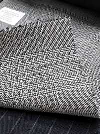 M02069-9 Gamme exclusive KUNISHIMA1850 [carreaux Prince-de-Galles] à carreaux noir et blanc[Textile] Kunishima Co., Ltd. Images supplémentaires
