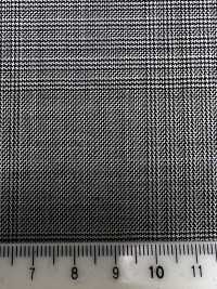M02069-9 Gamme exclusive KUNISHIMA1850 [carreaux Prince-de-Galles] à carreaux noir et blanc[Textile] Kunishima Co., Ltd. Images supplémentaires