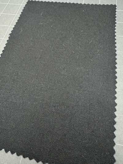 HBZB49-1 [Stock limité] Nikke Textile Tissu Sergé Tussah Noir Formal Black