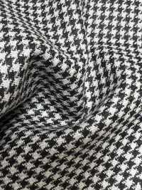 PR6511-WT Tissu Pied-de-poule Gris Extensible Premium Super120, Fabriqué Au Japon.[Textile] Images supplémentaires