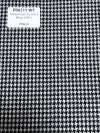PR6511-WT Tissu Pied-de-poule Gris Extensible Premium Super120, Fabriqué Au Japon.