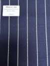 PR6521-NV Rayé Extensible Bleu Marine Japonais Standard Premium Super120's