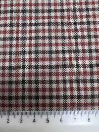 MH6511-BR Laine Japonaise Standard Mélangée à Du Mohair Chevreau, Peignée (Style Tonic), à Carreaux Marron[Textile] Images supplémentaires