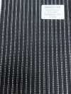 MH6521-BK Laine Japonaise Standard Mohair Peignée (Style Tonic), Rayée Noire