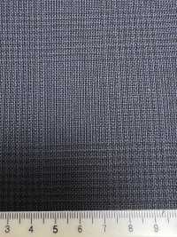 MH2431-NV Laine Peignée Japonaise Standard Mélangée Laine Et Mohair Chevreau (Style Tonic), à Carreaux, Bleu M[Textile] Images supplémentaires