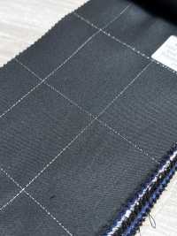 LA5531-DG Tissu à Carreaux Japonais Standard En Laine Extensible, Soie Et Lurex[Textile] Images supplémentaires