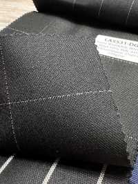 LA5531-DG Tissu à Carreaux Japonais Standard En Laine Extensible, Soie Et Lurex[Textile] Images supplémentaires