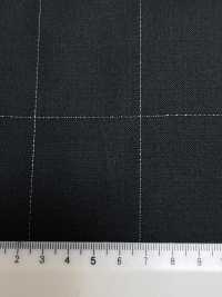 LA5531-DG Tissu à Carreaux Japonais Standard En Laine Extensible, Soie Et Lurex[Textile] Images supplémentaires